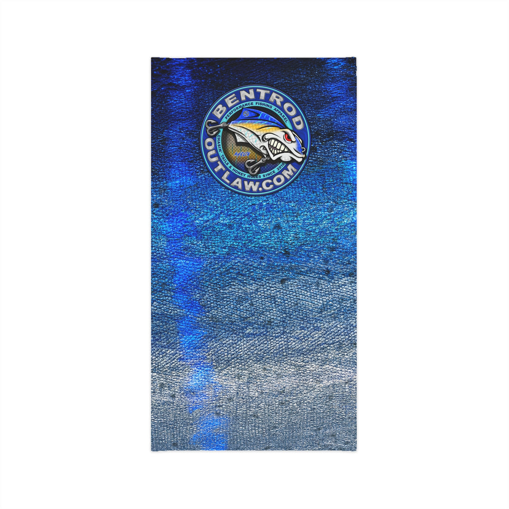 The Bentrod Outlaw Seal — Marlin Edition Neck Gaiter | Fish Scale Print, UPF 50+ Fishing Sun Gaiter
