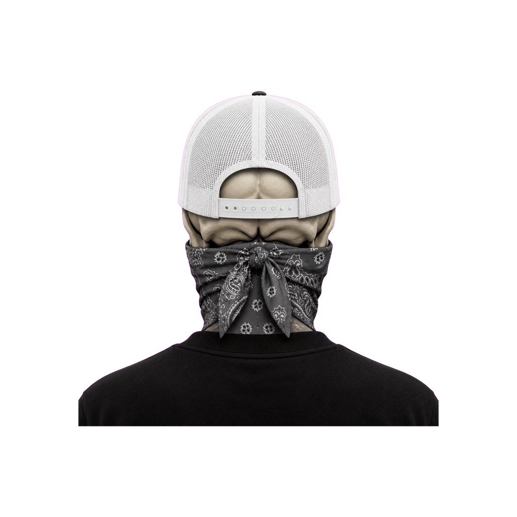 The Bent Rod Curved Bill — Gray/White