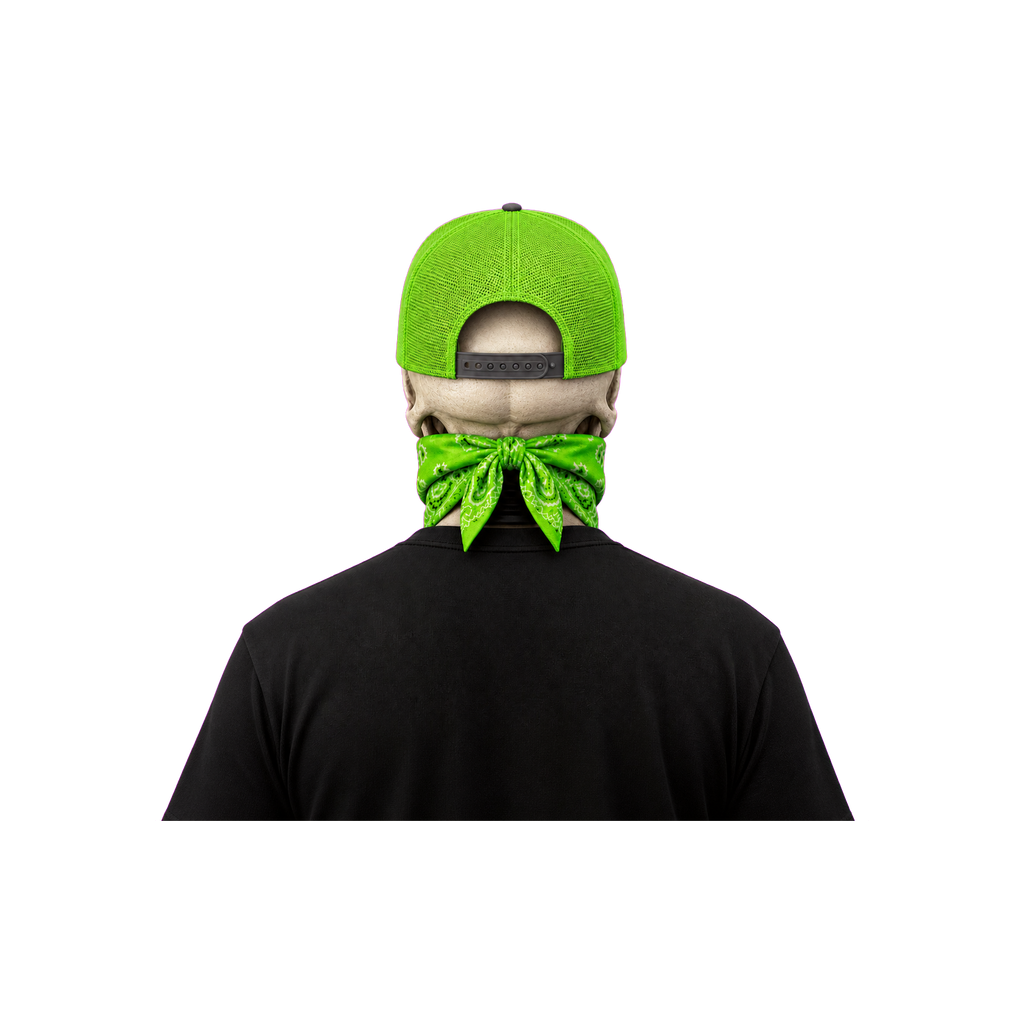 The Bent Rod Curved Bill — Neon Green