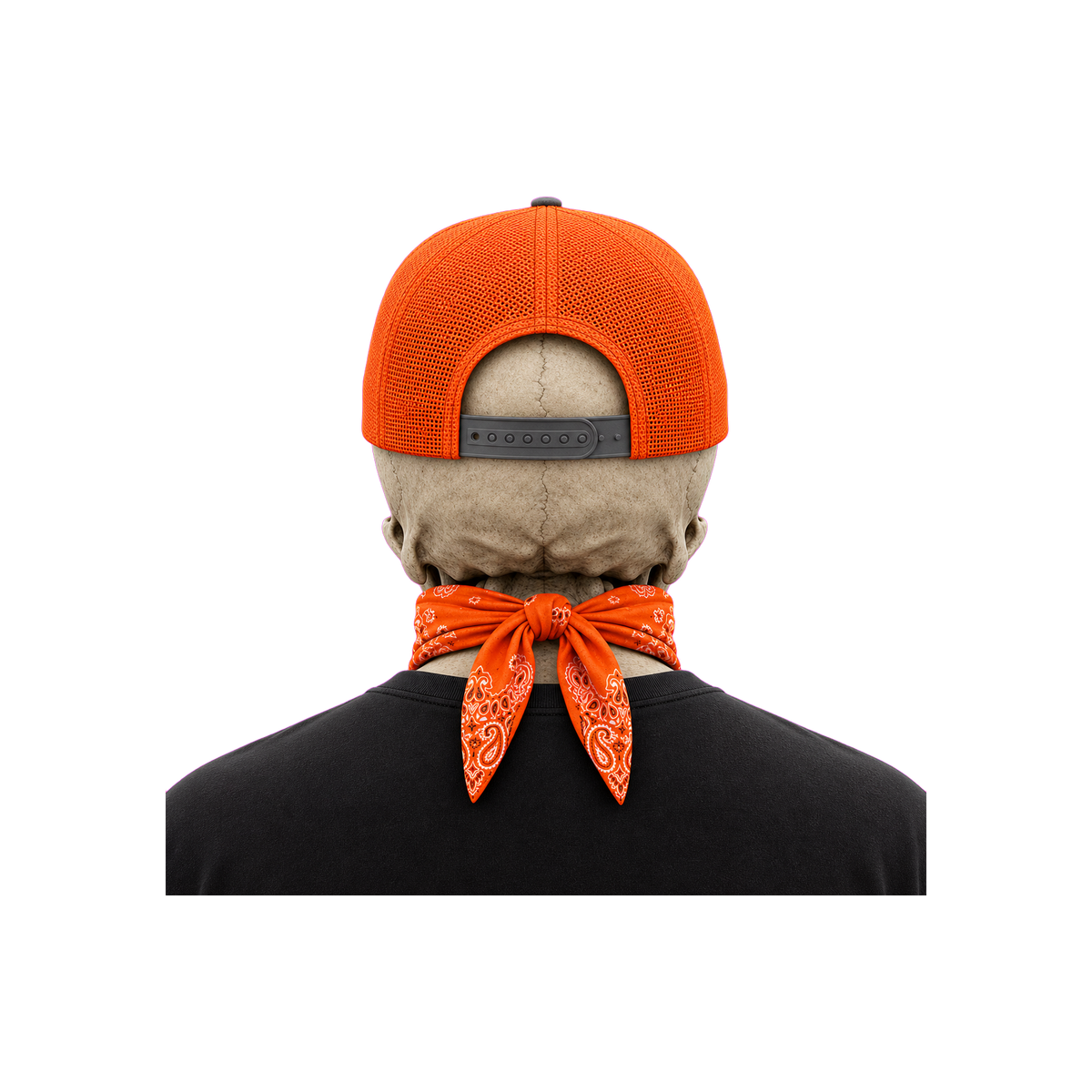 The Bent Rod Curved Bill — Neon Orange