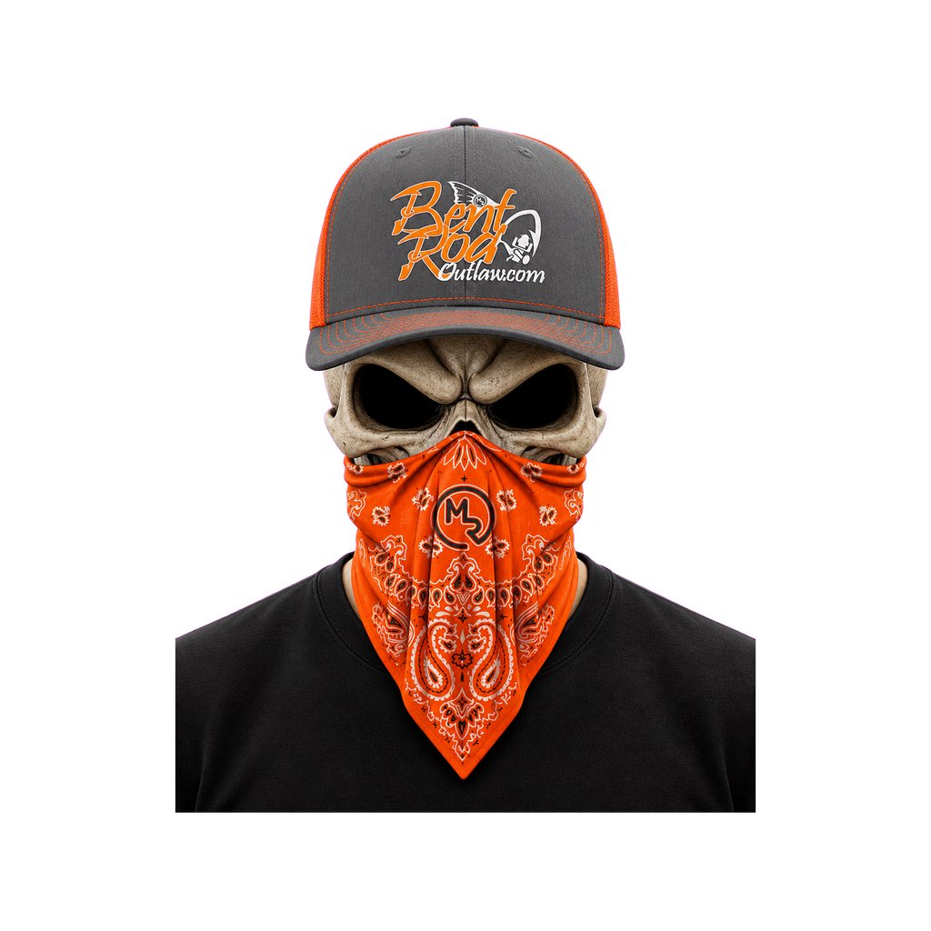 The Bent Rod Curved Bill — Neon Orange