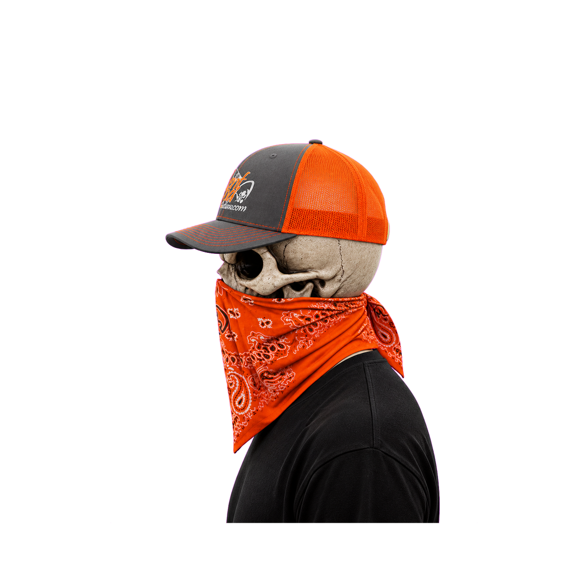 The Bent Rod Curved Bill — Neon Orange