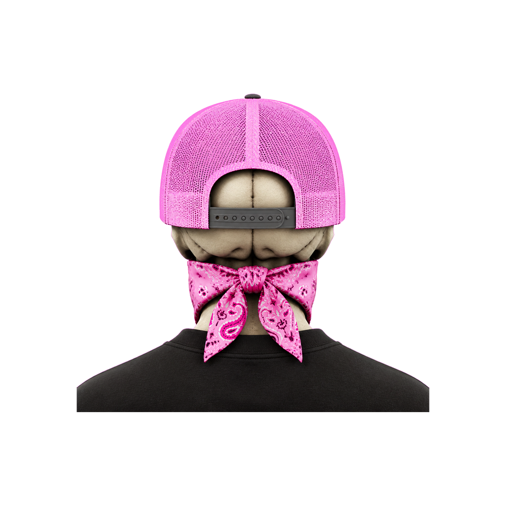 The Bent Rod Curved Bill — Neon Pink