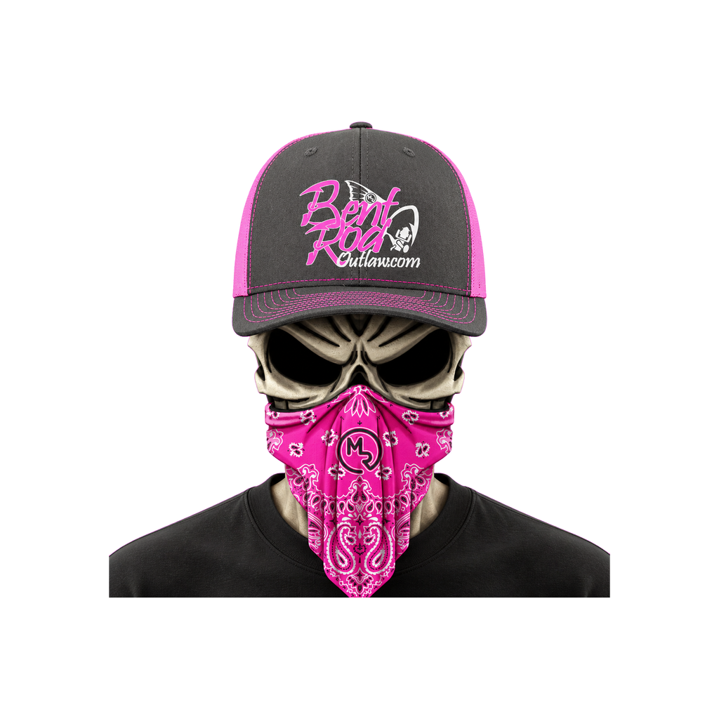 The Bent Rod Curved Bill — Neon Pink