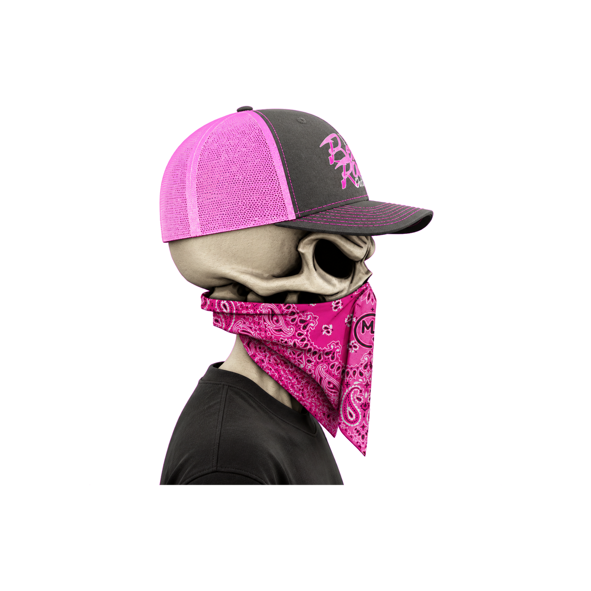 The Bent Rod Curved Bill — Neon Pink