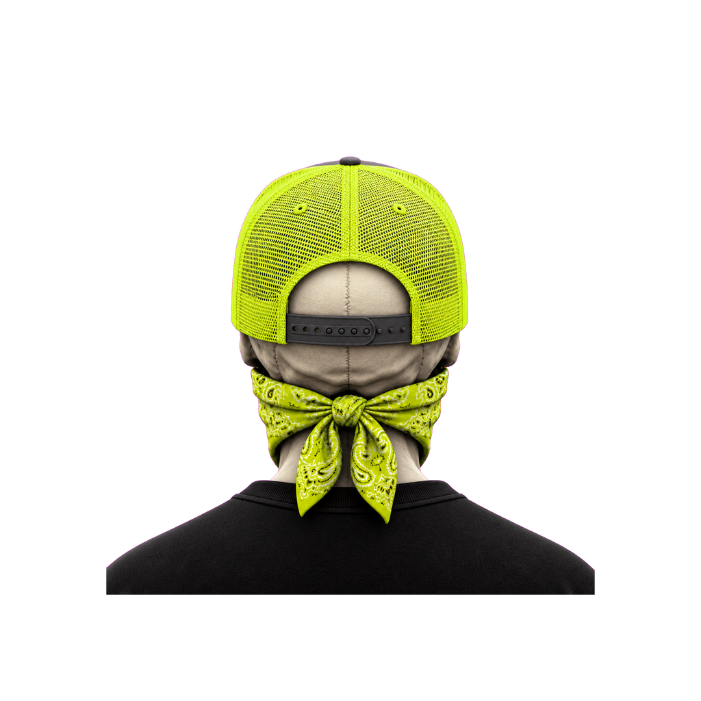 The Bent Rod Curved Bill — Neon Yellow