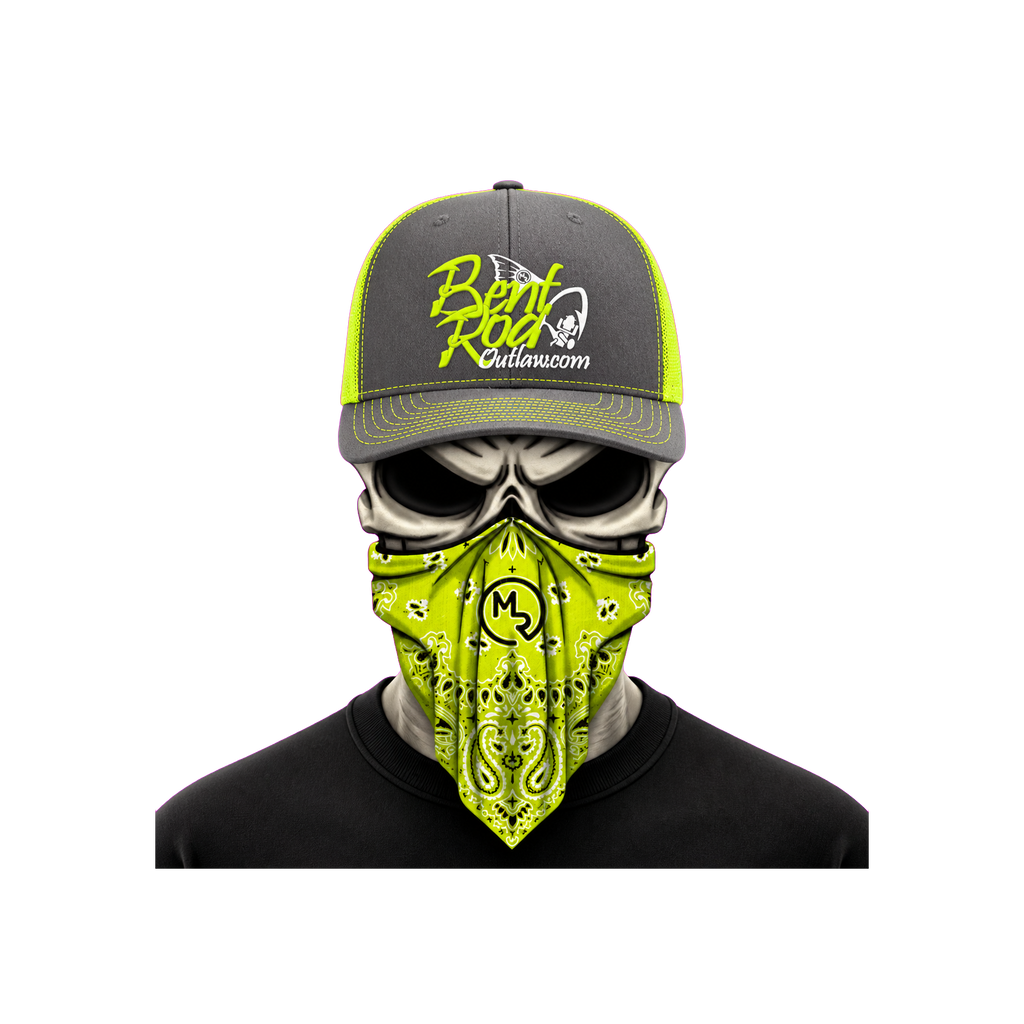 The Bent Rod Curved Bill — Neon Yellow