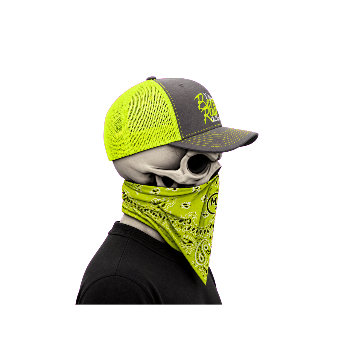 The Bent Rod Curved Bill — Neon Yellow