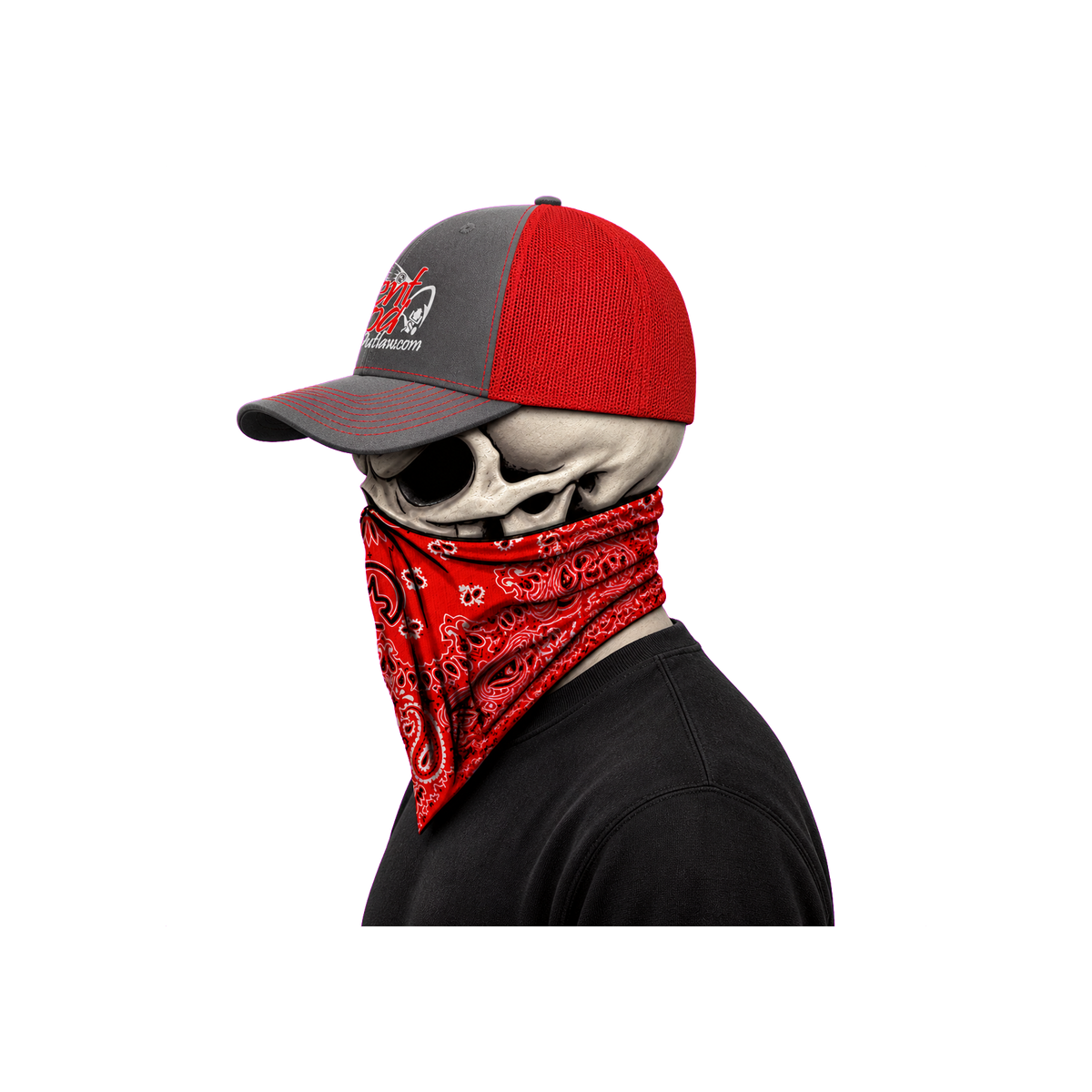 The Bent Rod Curved Bill — Red